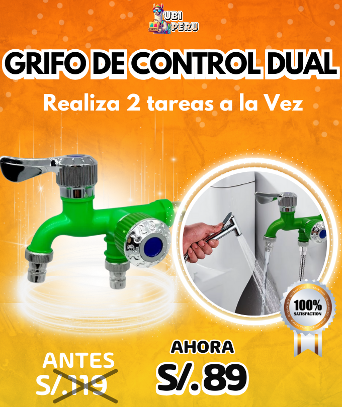 Grifo de Control Dual